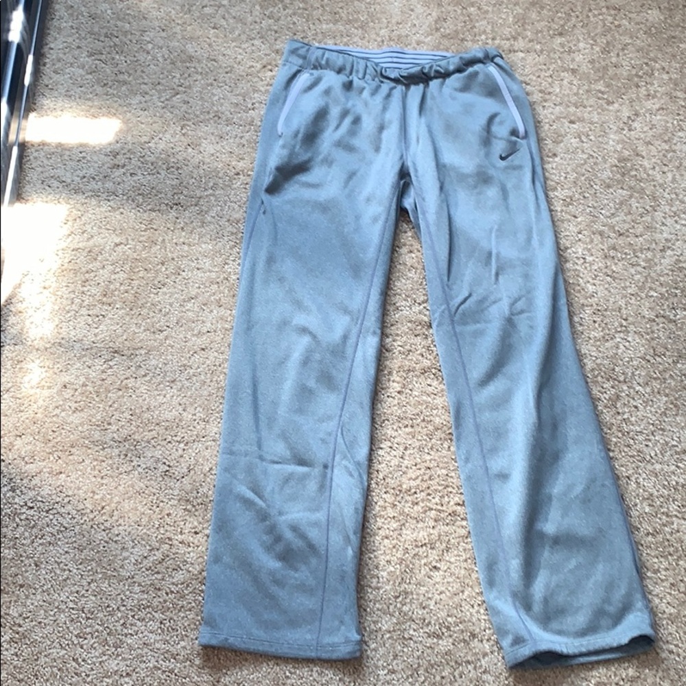 Gray Therma Fit Nike Sweatpants